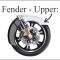 Front Fender Upper - Perf icon